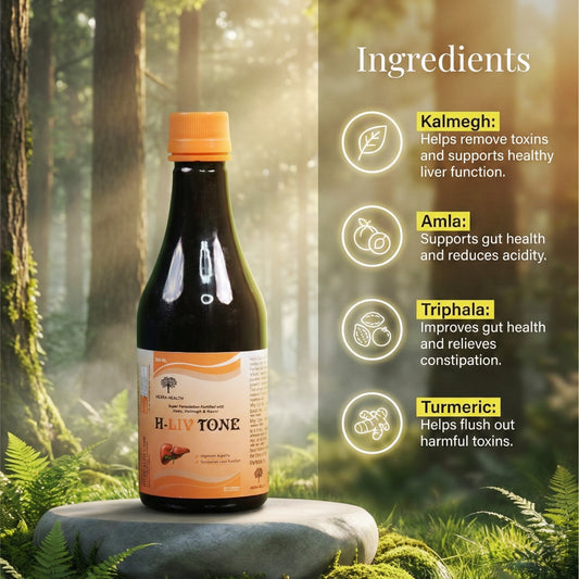 H-Liv Tone Syrup – Ayurvedic Liver Tonic (300ml)