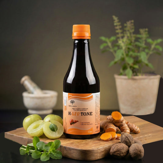 H-Liv Tone Syrup – Ayurvedic Liver Tonic (300ml)