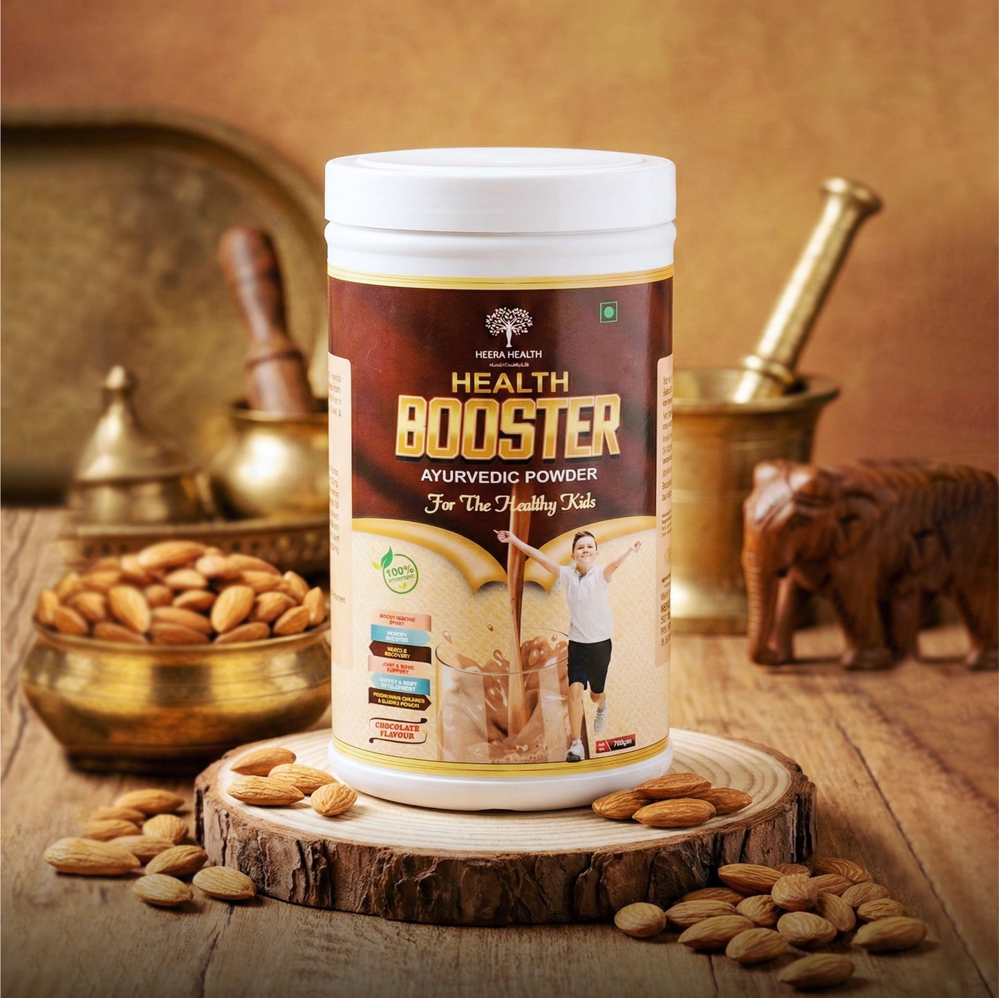 Health Booster Ayurvedic Powder – Chocolate Flavour (700g)