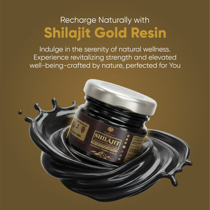 Ayurvedic Shilajit Gold Resin